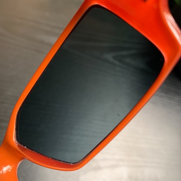 Italian Bollé Bolle Orange Tangerine Sunglasses Case Silk Cleaning Cloth Glam - Picture 10 of 14